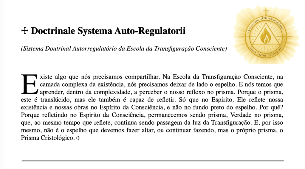 ᛭ Doctrinale Systema